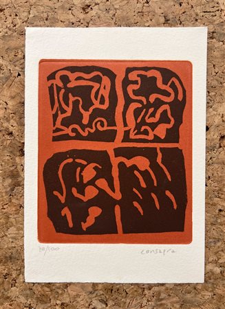 PIETRO CONSAGRA (1920-2005) - Senza Titolo, 1984