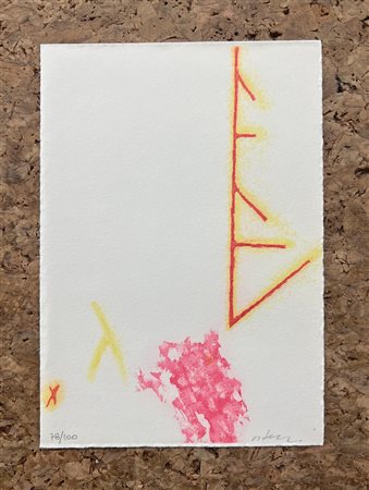 GOTTARDO ORTELLI (1938-2003) - Senza Titolo, 1984