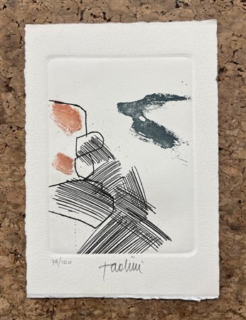 EMILIO TADINI (1927-2002) - Senza Titolo, 1984