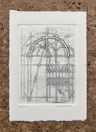 WALTER VALENTINI (1928-2022) - Senza Titolo, 1984