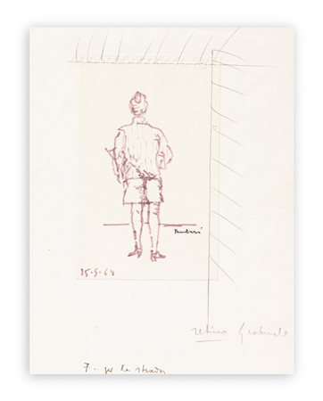 ORFEO TAMBURI (1910-1994) - Senza Titolo, 1968