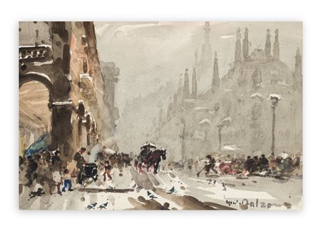 GIULIO FALZONI (1900-1978) - Senza Titolo