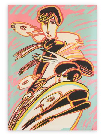 REMO BRINDISI (1918-1996) - Senza Titolo