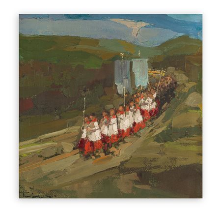 MARIO TABACCI (1919-2011) - Processione, 1971