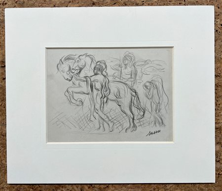 ALIGI SASSU (1921-2000) - Senza Titolo