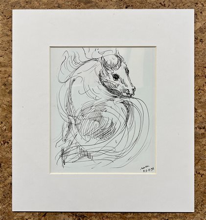 ALIGI SASSU (1921-2000) - Senza Titolo, 1996