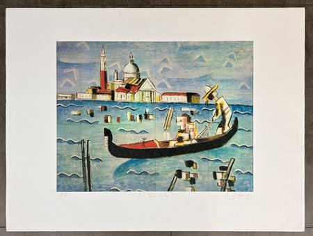 IBRAHIM KODRA (1918-2006) - Gondola