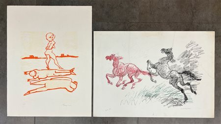 AUTORI VARI (MACCARI, FALZONI) - Lotto unico composta da