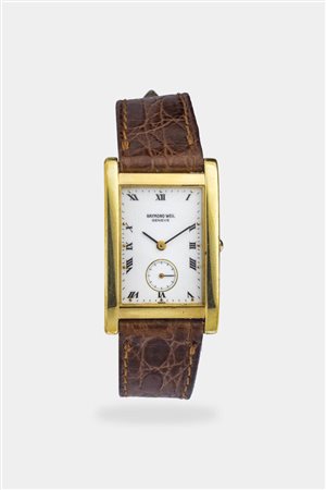 RAYMOND WEIL<BR>Mod. “Tank”, ref.9816, anni '80