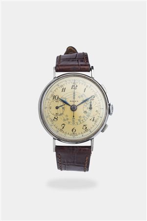 ROLEX<BR>Mod. “Chronograph”,  ref. illeggibile, anni '40