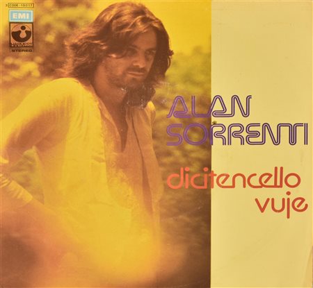 EP 45 GIRI Alan Sorrenti, - Dicitencello vuje - poco piu' piano