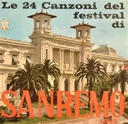 LP 33 GIRI Le 24 canzoni del festival di Sanremo