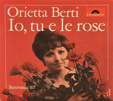 EP 45 GIRI Orietta Berti , - quando nella notte - io, tu e le rose