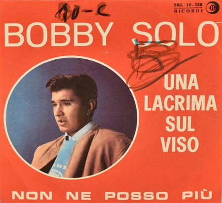 EP 45 GIRI Bobby Solo , - Una lacrima sul viso - Non ne posso piu'