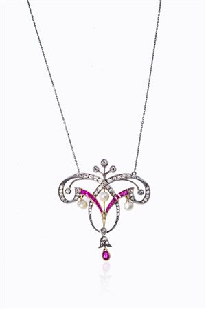 CATENA CON SPILLA-CIONDOLO