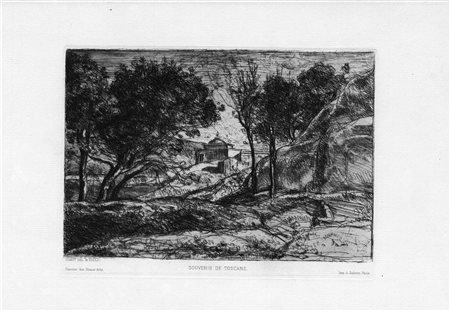 Corot, Jean-Baptiste-Camille(Parigi 1796 - Ville dâ€™Avray 1875)SOUVENIR DE...