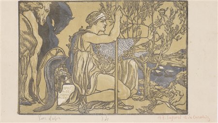 De Carolis, Adolfo(Montefiore dellâ€™Aso 1874 - Roma 1928)MINERVA...