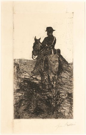 Fattori, Giovanni(Livorno 1825 - Firenze 1908)CARABINIERE IN...