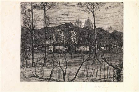 Levy, Moses(Tunisi 1885 - Viareggio 1968)IL MONTE DI VECCHIANO....