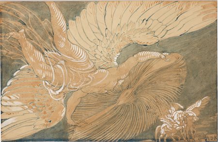 De Carolis, Adolfo(Montefiore dellâ€™Aso 1874 - Roma 1928)ICAROPenna e...