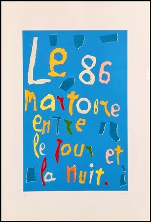 LANSKOY ANDRE' Mosca 1902 - Parigi 1976 "Journal d'un fou"