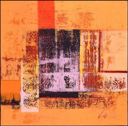 VIOLI DONATELLA Ovada XX sec. "Senza titolo"