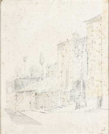 ANONIMO (XIX SECOLO)




: Veduta della Salita dei Borgia a Roma