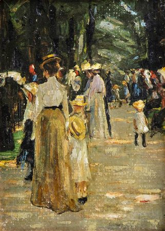 ANONIMO (XIX SECOLO): Jardin de Tuileries