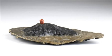 LUCIANO CONTI (Palermo, 1948): Vulcano di Stromboli, 1995