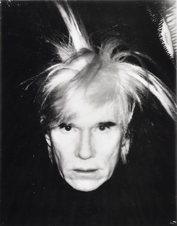ANDY WARHOL (Pittsburgh, 1928 - New York, 1987): Self Portrait - Fright Wig, 1986