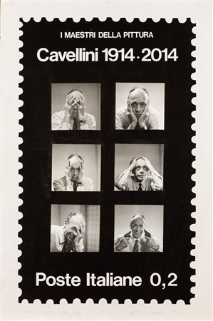 Guglielmo Achille Cavellini (1914-1990)  - che fare!, 1968