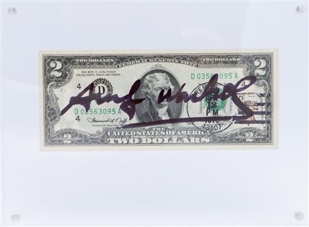 ANDY WARHOL (Pittsburgh 1928 – New York 1987) "Two Dollar Bill (Thomas...