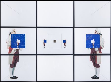 GIULIO PAOLINI (Genova 1940) "Phoenix" 1992. Serigrafia e matita su carta...