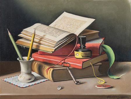 GREGORIO SCILTIAN (Nakhichevan-na-Donu 1900 – Roma 1985) "Natura morta con...