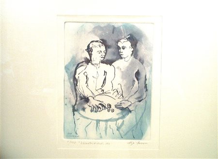 Aligi Sassu, Giocatori di dadi 1931