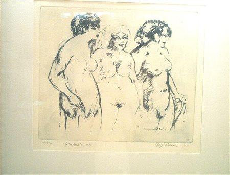 Aligi Sassu, Le tre grazie 1940