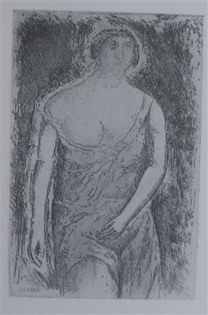 Carlo Carrà, Bagnante I 1923