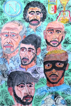 Franco Brighenti, Personaggi e giocatori di calcio, fautori e protagonisti dello scudetto del Napoli 2023