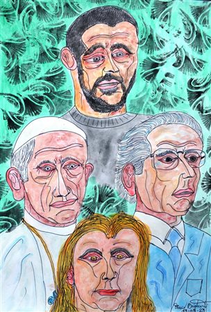 Franco Brighenti, Volodymyr Zelensky a Roma, incontra il Presidente della Repubblica Sergio Mattarella, Il Presidente del Consiglio Giorgia Meloni ed il Pontefice Francesco Bergoglio 