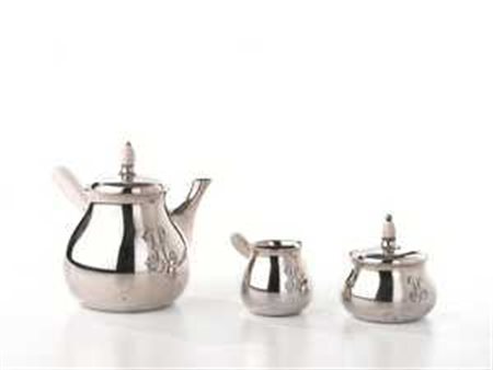 Servito da tÃ¨, Danimarca, inizi sec. XX, facitore Georg Jensen, in argento,...