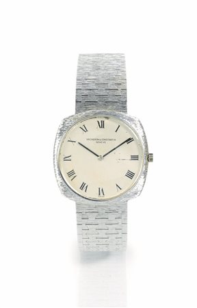 Orologio da polso Vacheron & Constantin in oro bianco 18 ktCassa a cuscino...