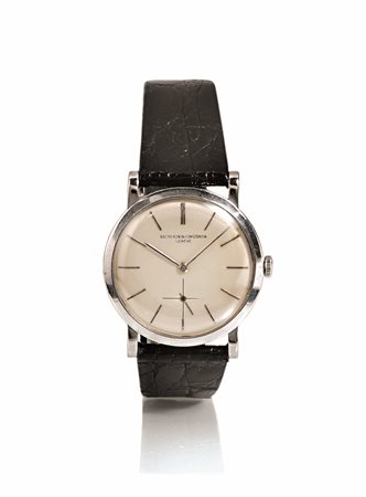Orologio da polso Vacheron &amp; Constantin, anni '60, in oro bianco 18...