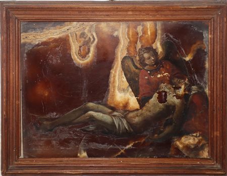 Deposizione di Cristo sorretto da un Angelo, XVII Secolo
