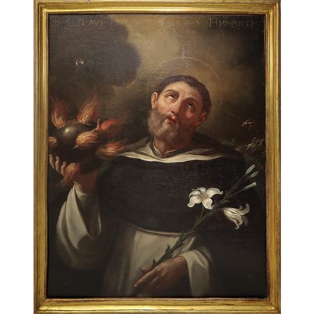 San Ceslaus con palla di cannone in mano, XVIII Secolo