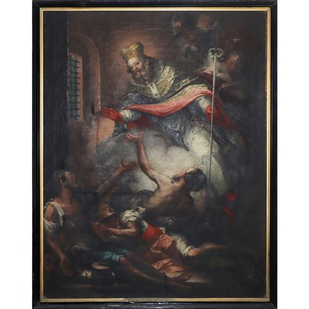 San Nicola e gli infermi, 18° Secolo painter