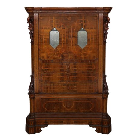 Piccola Sciffoniera in legno, 19° Secolo Sicilia