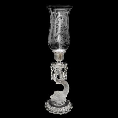 Baccarat - Candelabro Crystal Dauphin, 60's