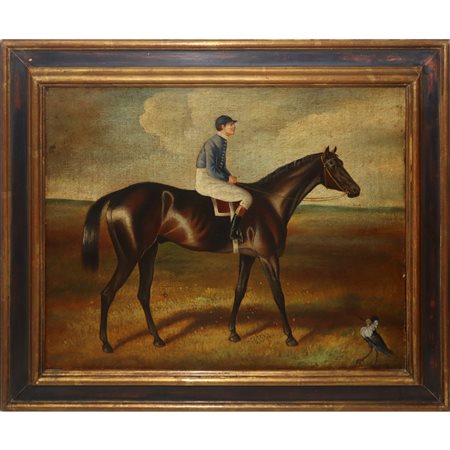 Ritratto di uomo a cavallo, 19° Secolo