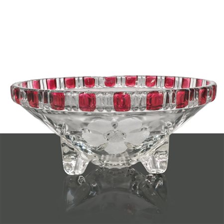 Alzata con decoro floreale