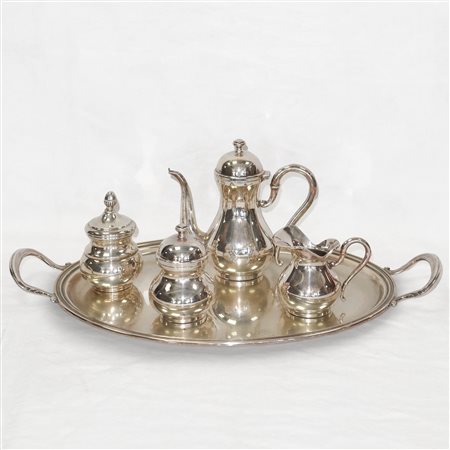 Servizio da caffè in argento